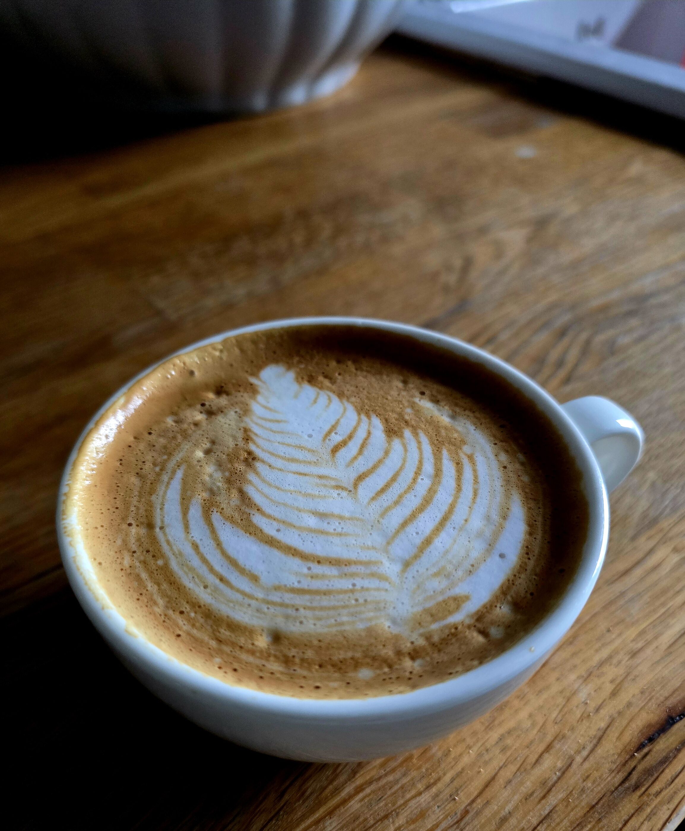 cappuccino latte art